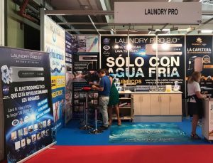  Stand expositor Laundry Pro en la 84 Feria de Muestras Valladolid